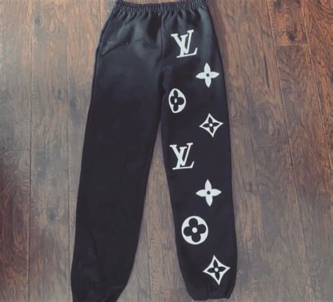 lv sweatpants|louis vuitton women's pants.